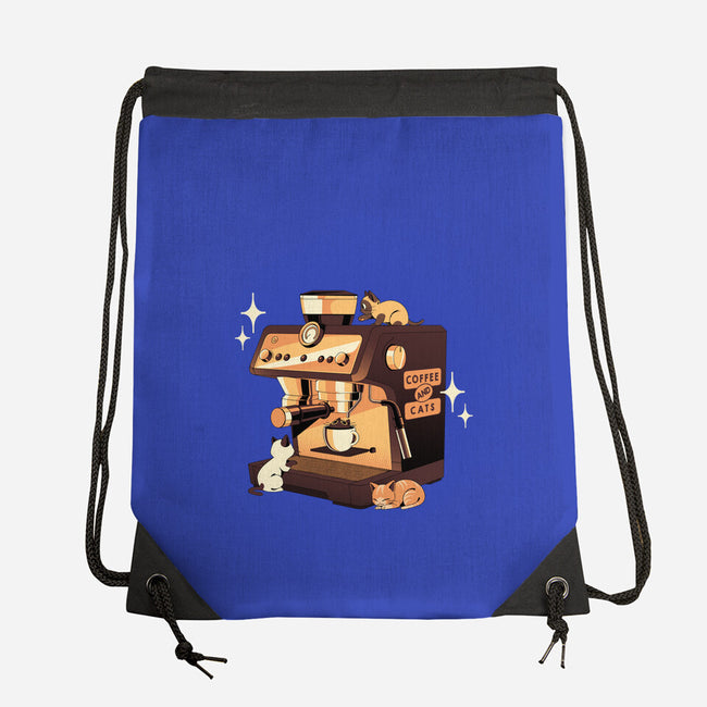 Coffee And Cats Espresso Lover-None-Drawstring-Bag-tobefonseca