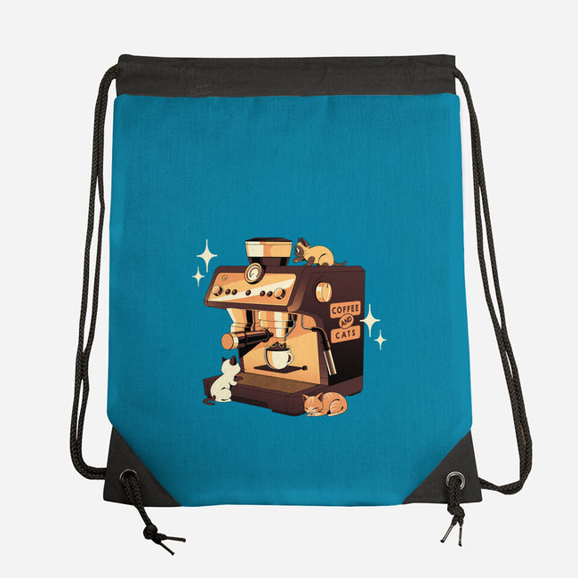 Coffee And Cats Espresso Lover-None-Drawstring-Bag-tobefonseca