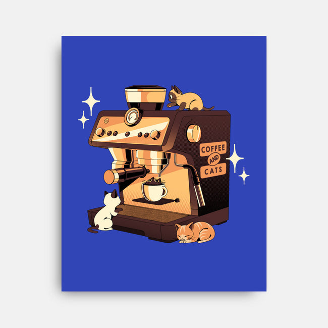 Coffee And Cats Espresso Lover-None-Stretched-Canvas-tobefonseca