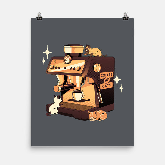 Coffee And Cats Espresso Lover-None-Matte-Poster-tobefonseca