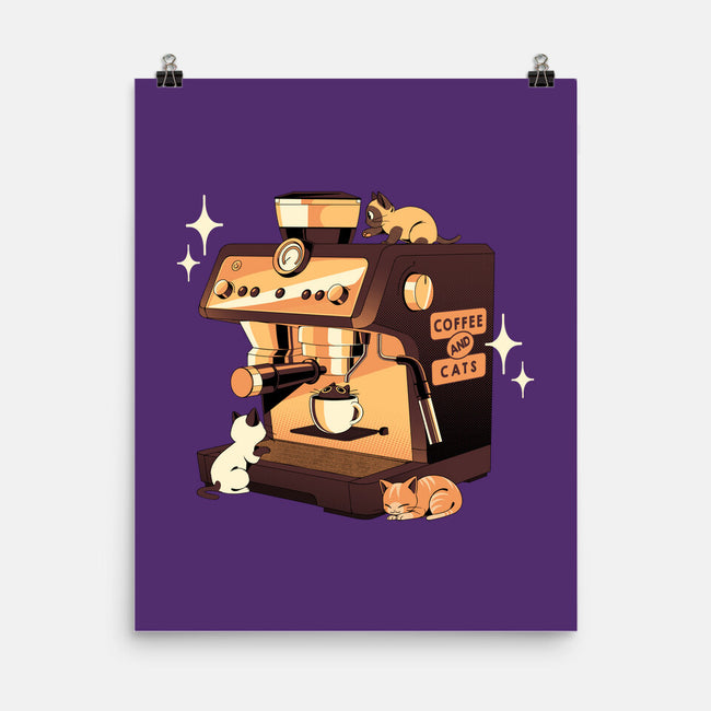 Coffee And Cats Espresso Lover-None-Matte-Poster-tobefonseca