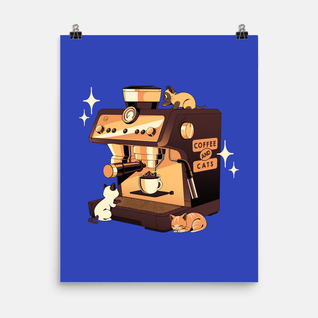 Coffee And Cats Espresso Lover-None-Matte-Poster-tobefonseca