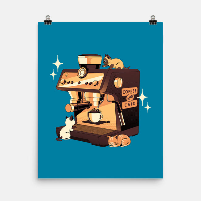 Coffee And Cats Espresso Lover-None-Matte-Poster-tobefonseca