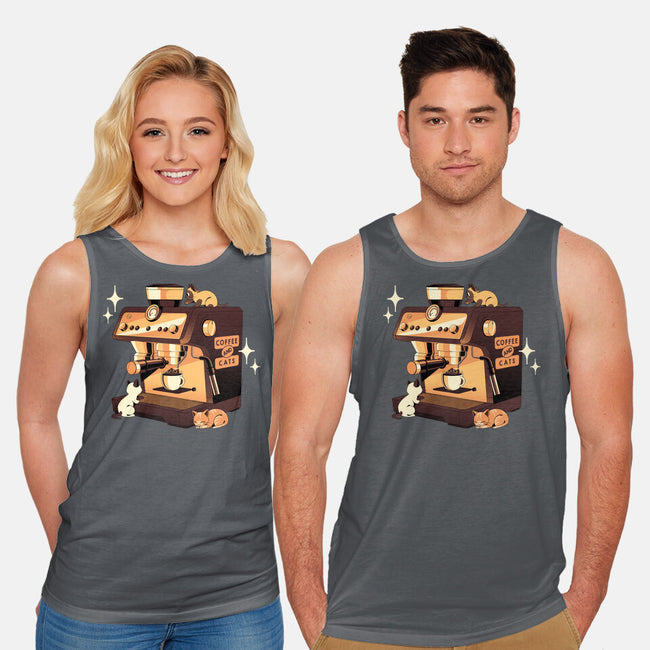 Coffee And Cats Espresso Lover-Unisex-Basic-Tank-tobefonseca