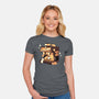 Coffee And Cats Espresso Lover-Womens-Fitted-Tee-tobefonseca