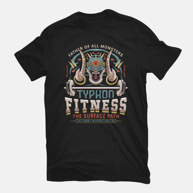 Father Of All Monsters Fitness Emblem-Womens-Basic-Tee-LAGELANTEE