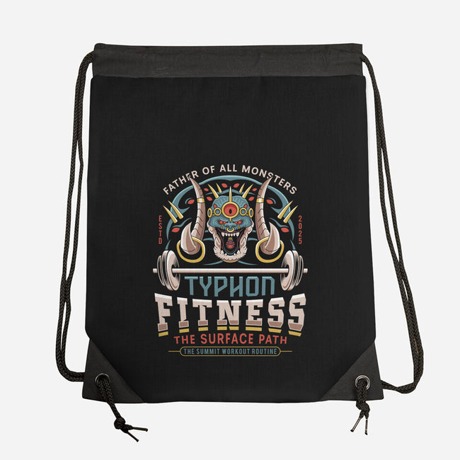 Father Of All Monsters Fitness Emblem-None-Drawstring-Bag-LAGELANTEE