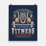 Father Of All Monsters Fitness Emblem-None-Matte-Poster-LAGELANTEE