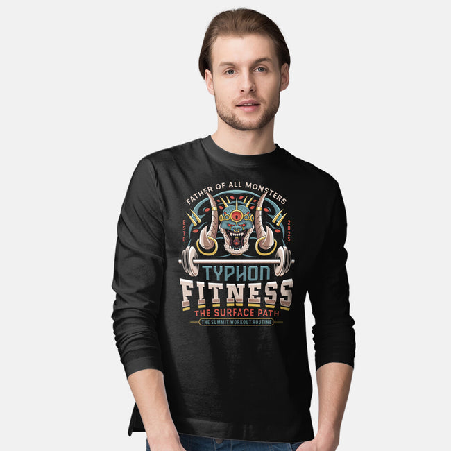 Father Of All Monsters Fitness Emblem-Mens-Long Sleeved-Tee-LAGELANTEE