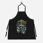 Thief From Earth-Unisex-Kitchen-Apron-ilustrata