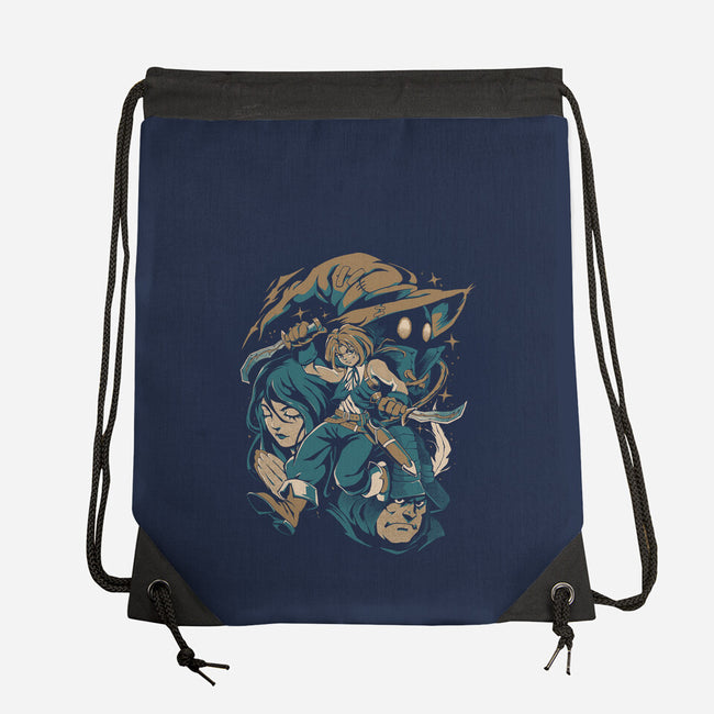 Thief From Earth-None-Drawstring-Bag-ilustrata