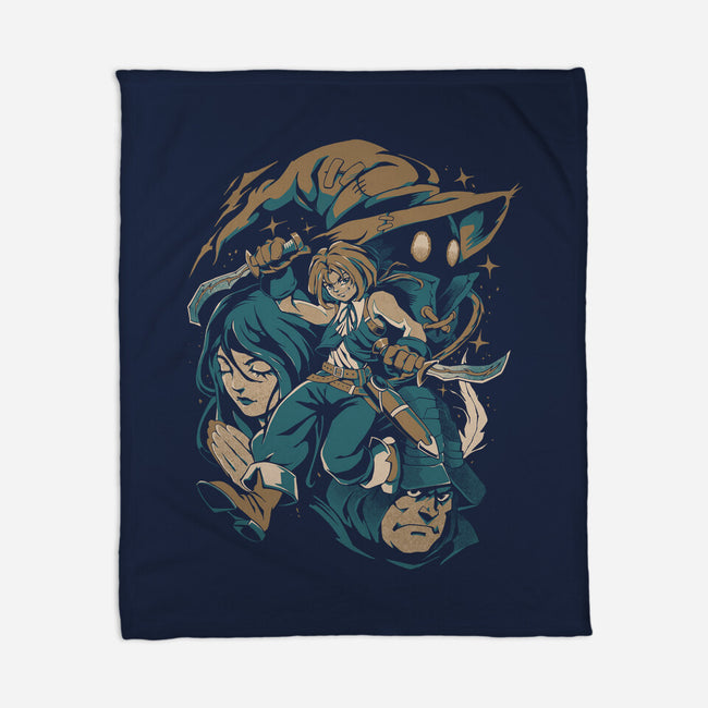 Thief From Earth-None-Fleece-Blanket-ilustrata