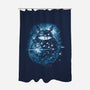 The Big Friend Nebula-None-Polyester-Shower Curtain-kharmazero
