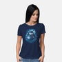 The Big Friend Nebula-Womens-Basic-Tee-kharmazero