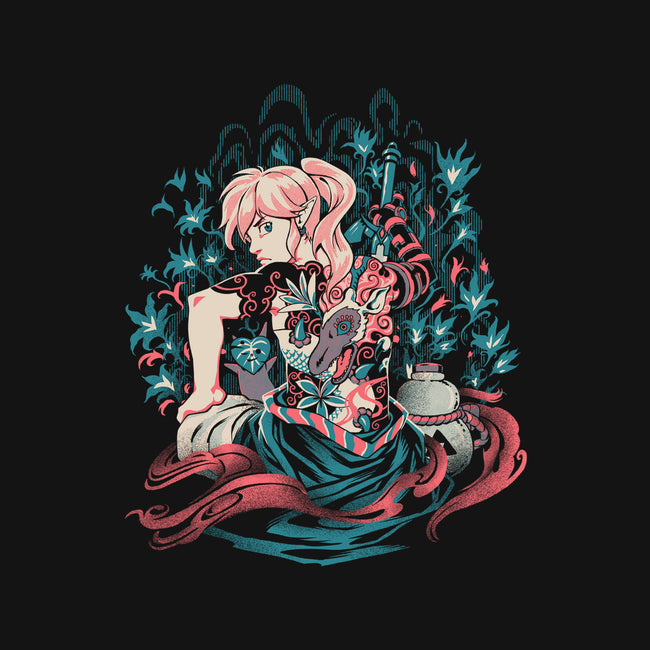 Samurai Of Time-None-Glossy-Sticker-Estudio Horta