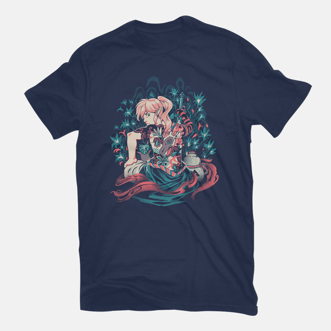 Samurai Of Time-Womens-Fitted-Tee-Estudio Horta