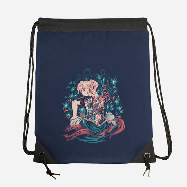 Samurai Of Time-None-Drawstring-Bag-Estudio Horta