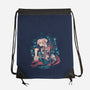 Samurai Of Time-None-Drawstring-Bag-Estudio Horta