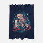 Samurai Of Time-None-Polyester-Shower Curtain-Estudio Horta