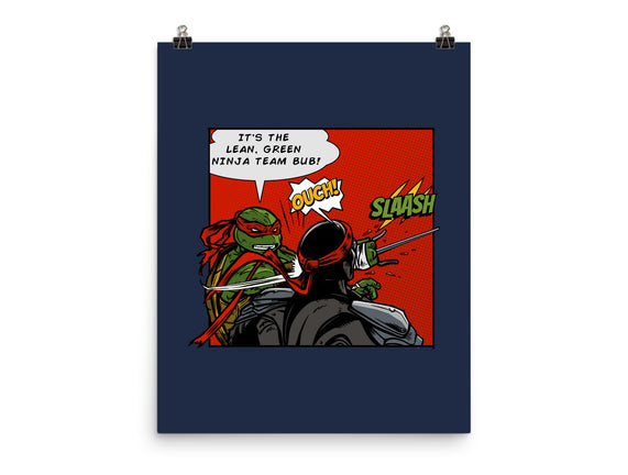 Green Ninja Team Slash