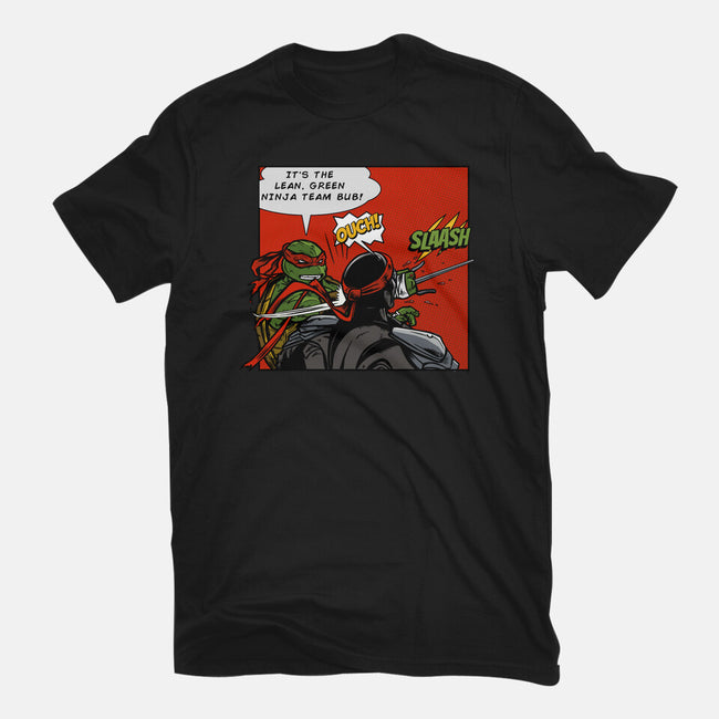 Green Ninja Team Slash-Youth-Basic-Tee-AndreusD