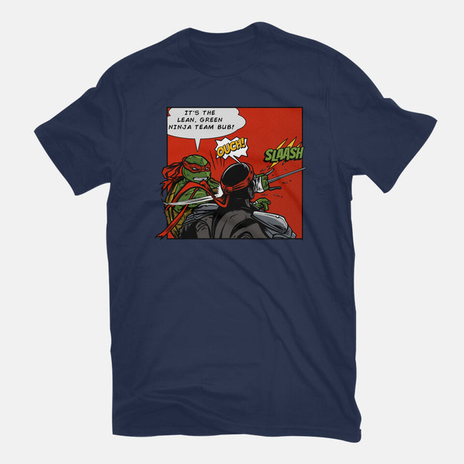 Green Ninja Team Slash-Youth-Basic-Tee-AndreusD