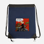 Green Ninja Team Slash-None-Drawstring-Bag-AndreusD