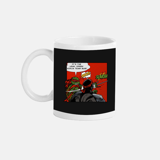 Green Ninja Team Slash-None-Mug-Drinkware-AndreusD