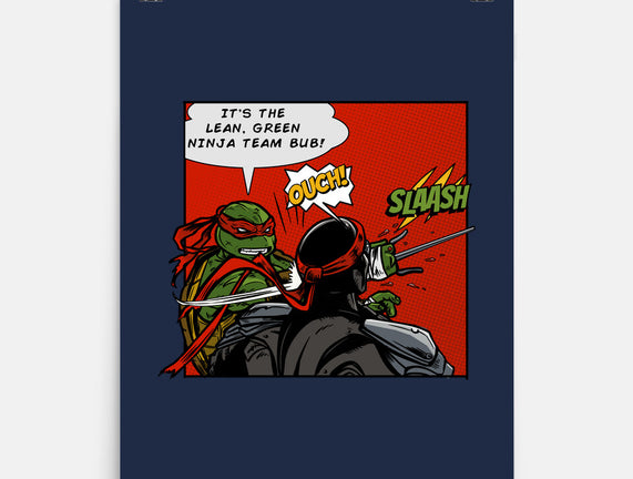 Green Ninja Team Slash