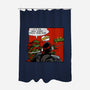 Green Ninja Team Slash-None-Polyester-Shower Curtain-AndreusD