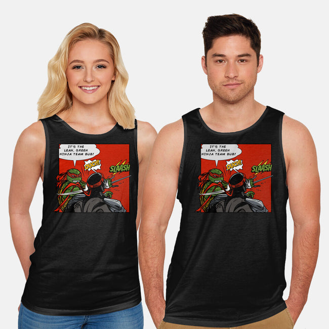 Green Ninja Team Slash-Unisex-Basic-Tank-AndreusD
