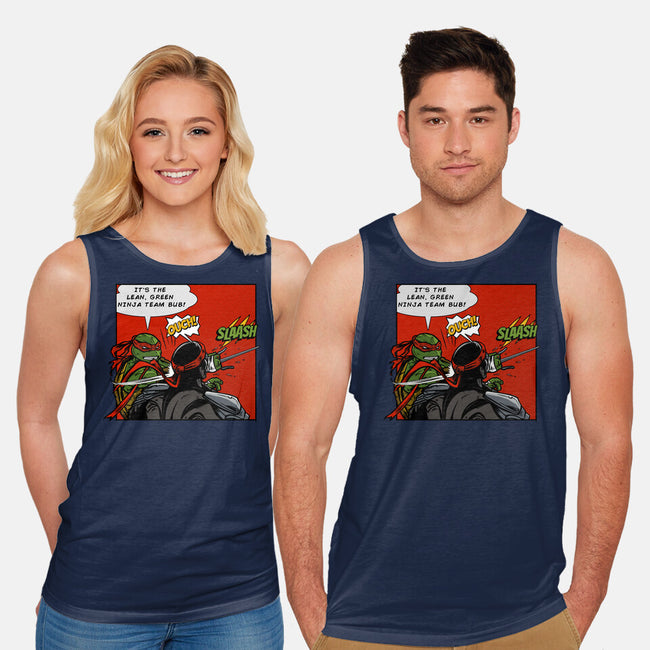 Green Ninja Team Slash-Unisex-Basic-Tank-AndreusD
