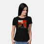 Green Ninja Team Slash-Womens-Basic-Tee-AndreusD