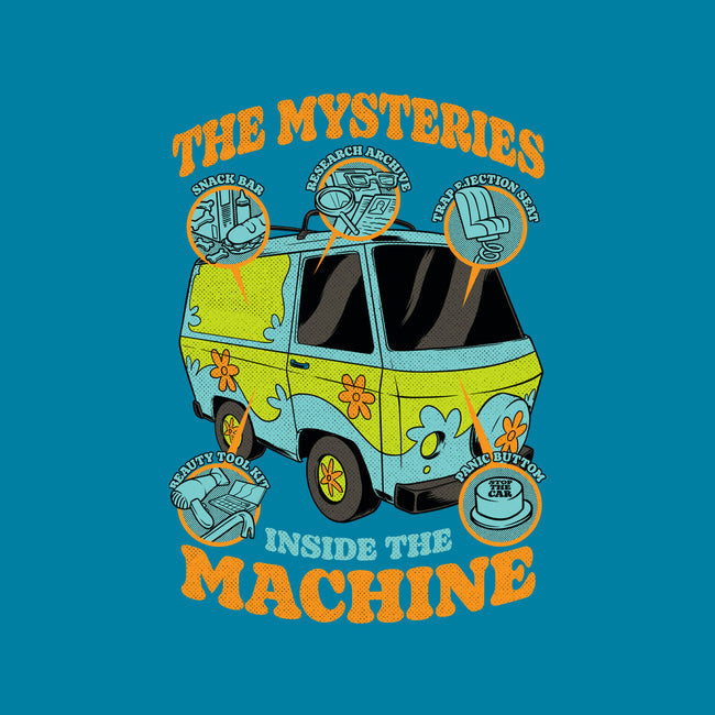 Mystery Van Gadgets-None-Polyester-Shower Curtain-Studio Mootant