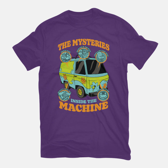 Mystery Van Gadgets-Womens-Fitted-Tee-Studio Mootant