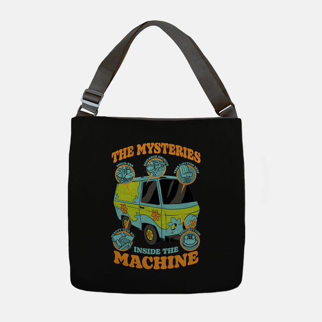 Mystery Van Gadgets-None-Adjustable Tote-Bag-Studio Mootant