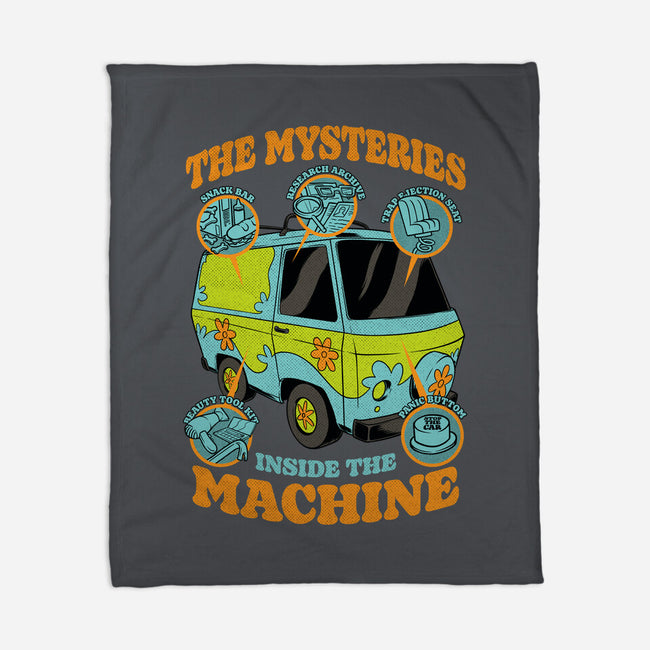 Mystery Van Gadgets-None-Fleece-Blanket-Studio Mootant