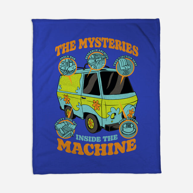 Mystery Van Gadgets-None-Fleece-Blanket-Studio Mootant