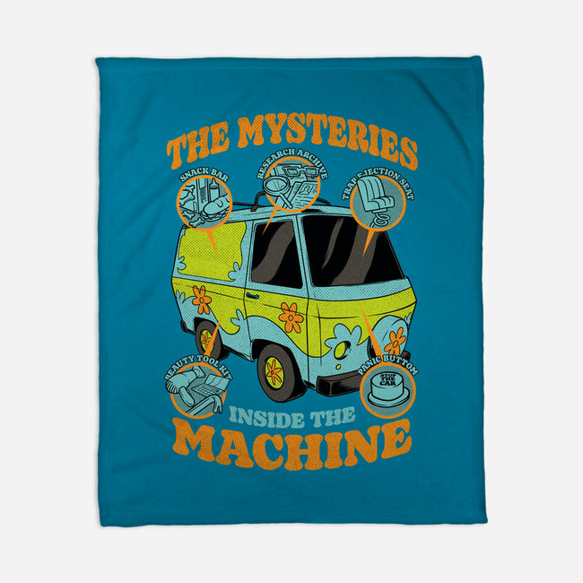 Mystery Van Gadgets-None-Fleece-Blanket-Studio Mootant