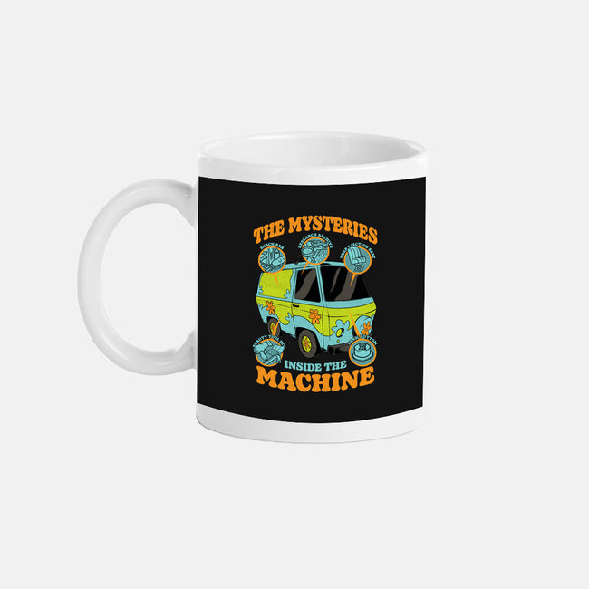 Mystery Van Gadgets-None-Mug-Drinkware-Studio Mootant