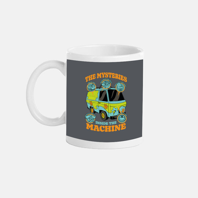 Mystery Van Gadgets-None-Mug-Drinkware-Studio Mootant