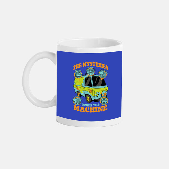 Mystery Van Gadgets-None-Mug-Drinkware-Studio Mootant