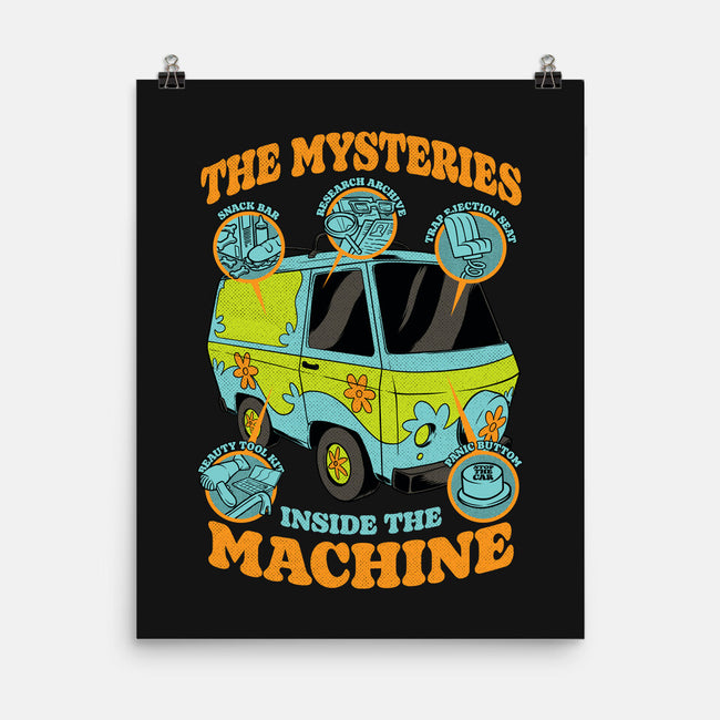 Mystery Van Gadgets-None-Matte-Poster-Studio Mootant
