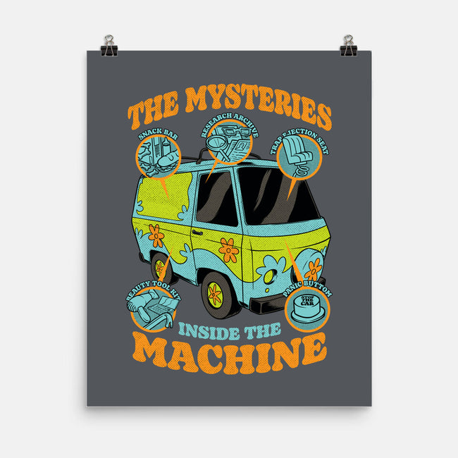 Mystery Van Gadgets-None-Matte-Poster-Studio Mootant