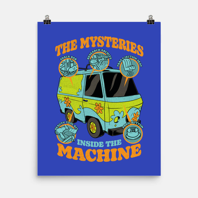 Mystery Van Gadgets-None-Matte-Poster-Studio Mootant