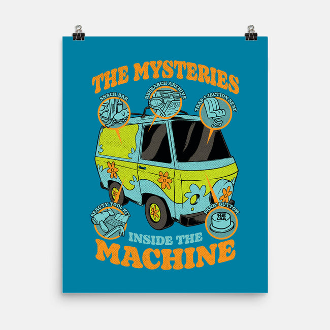 Mystery Van Gadgets-None-Matte-Poster-Studio Mootant