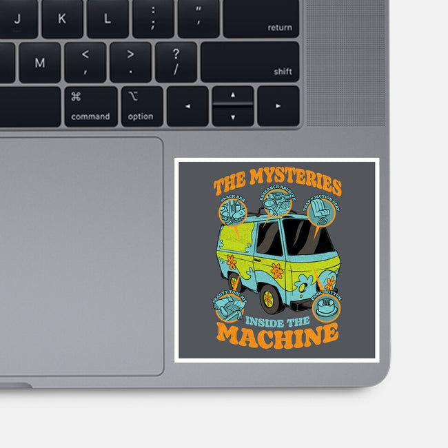 Mystery Van Gadgets-None-Glossy-Sticker-Studio Mootant