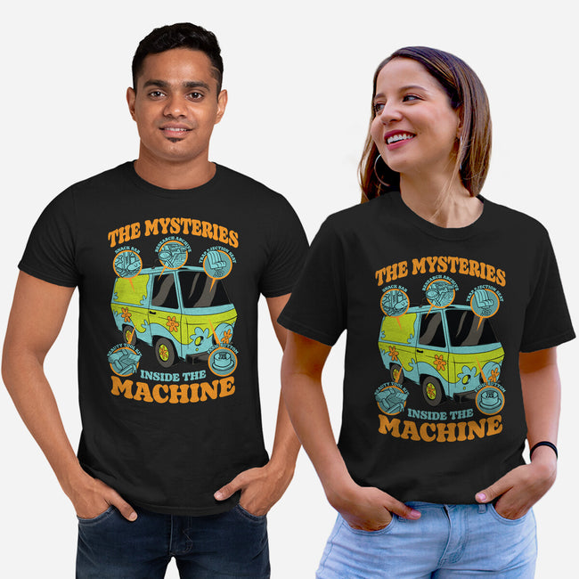 Mystery Van Gadgets-Unisex-Basic-Tee-Studio Mootant