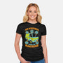 Mystery Van Gadgets-Womens-Fitted-Tee-Studio Mootant