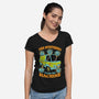Mystery Van Gadgets-Womens-V-Neck-Tee-Studio Mootant